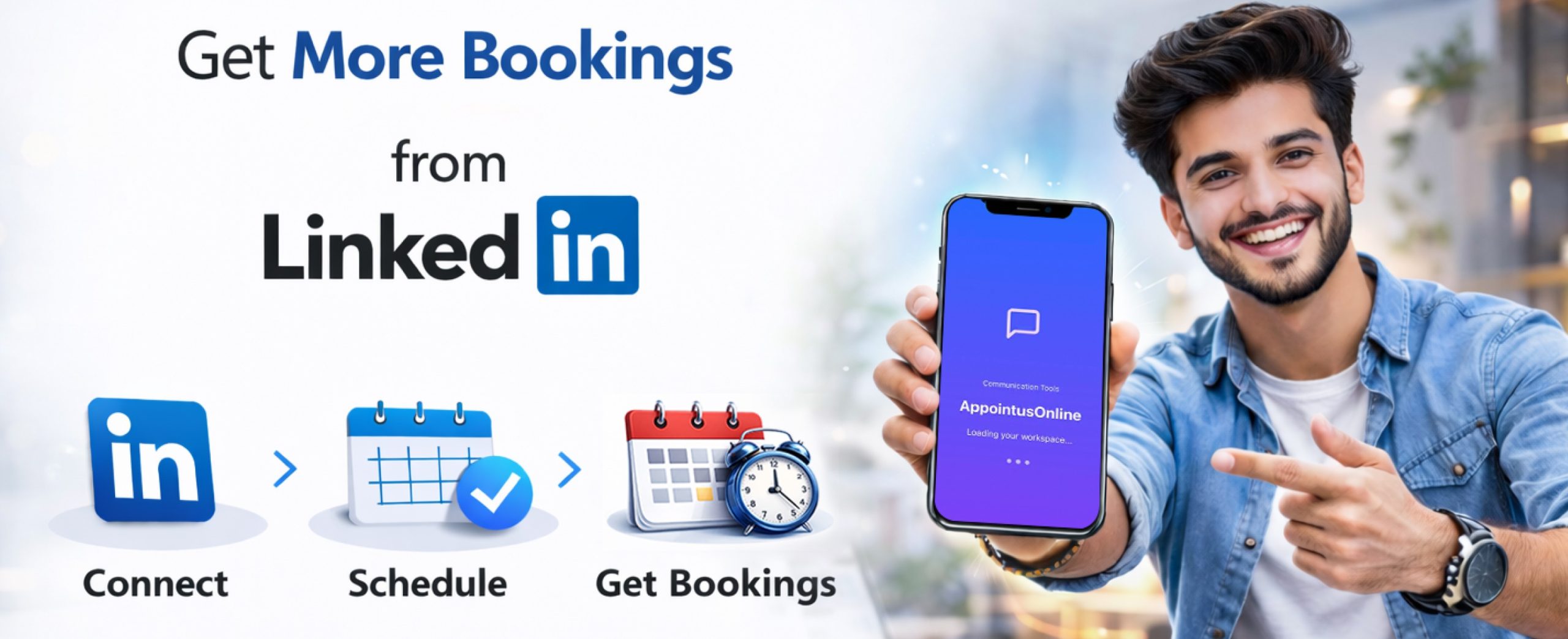 Bookings from LinkedIn